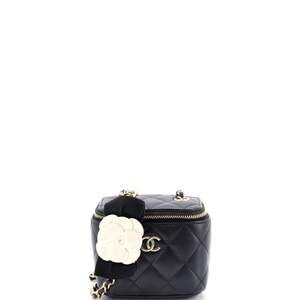 Chanel Camellia Bow Vanity Case With #229776C32B